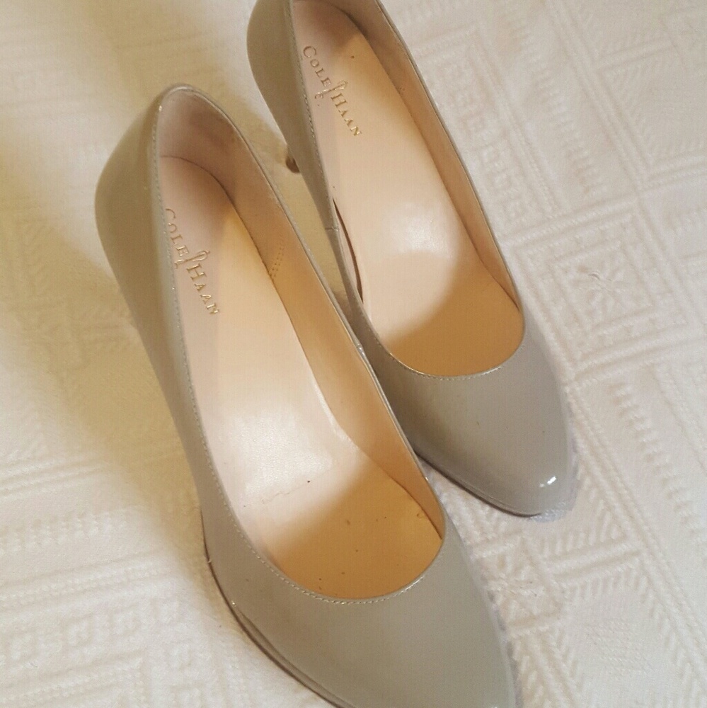 Gray Cole Haan Heels